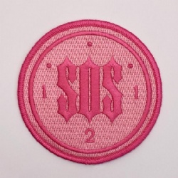 Embroidered badges SOS