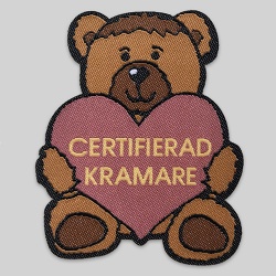 Woven patch bear