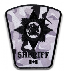 Printed patch with embroidered deetails